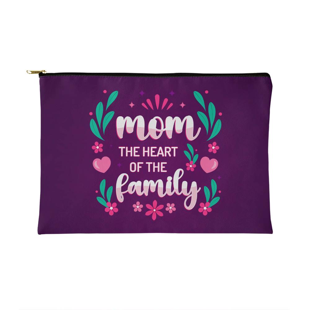 MOM MY HEART and MY LOVE - Small Pouch- Gift for Mothers/Daughters/Sisters