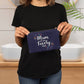 Mum you Look Lovely Small Fabric Zipper Pouch- a Gift for Mothers/Daughters.