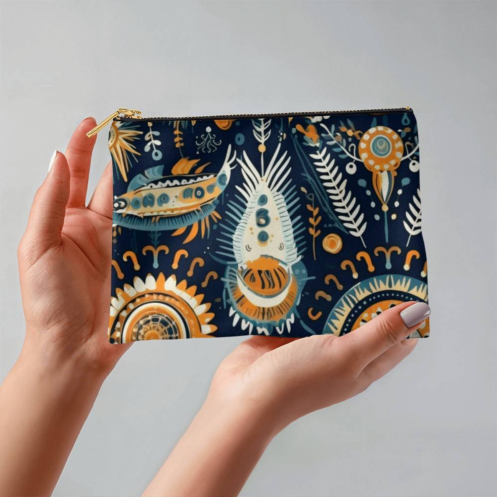 Heritage Harmony Small Zipper Pouch for Wives/Mothers/Sisters/Girlfriends