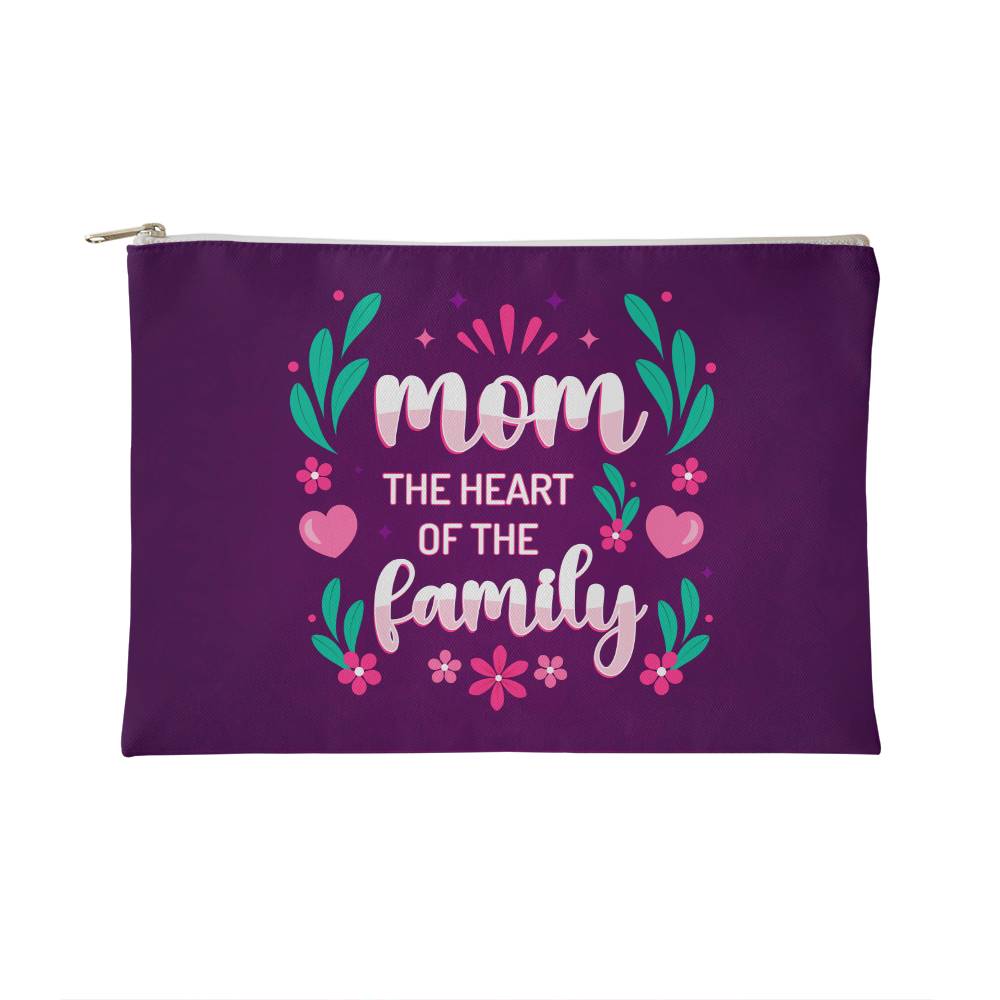 MOM MY HEART and MY LOVE - Small Pouch- Gift for Mothers/Daughters/Sisters