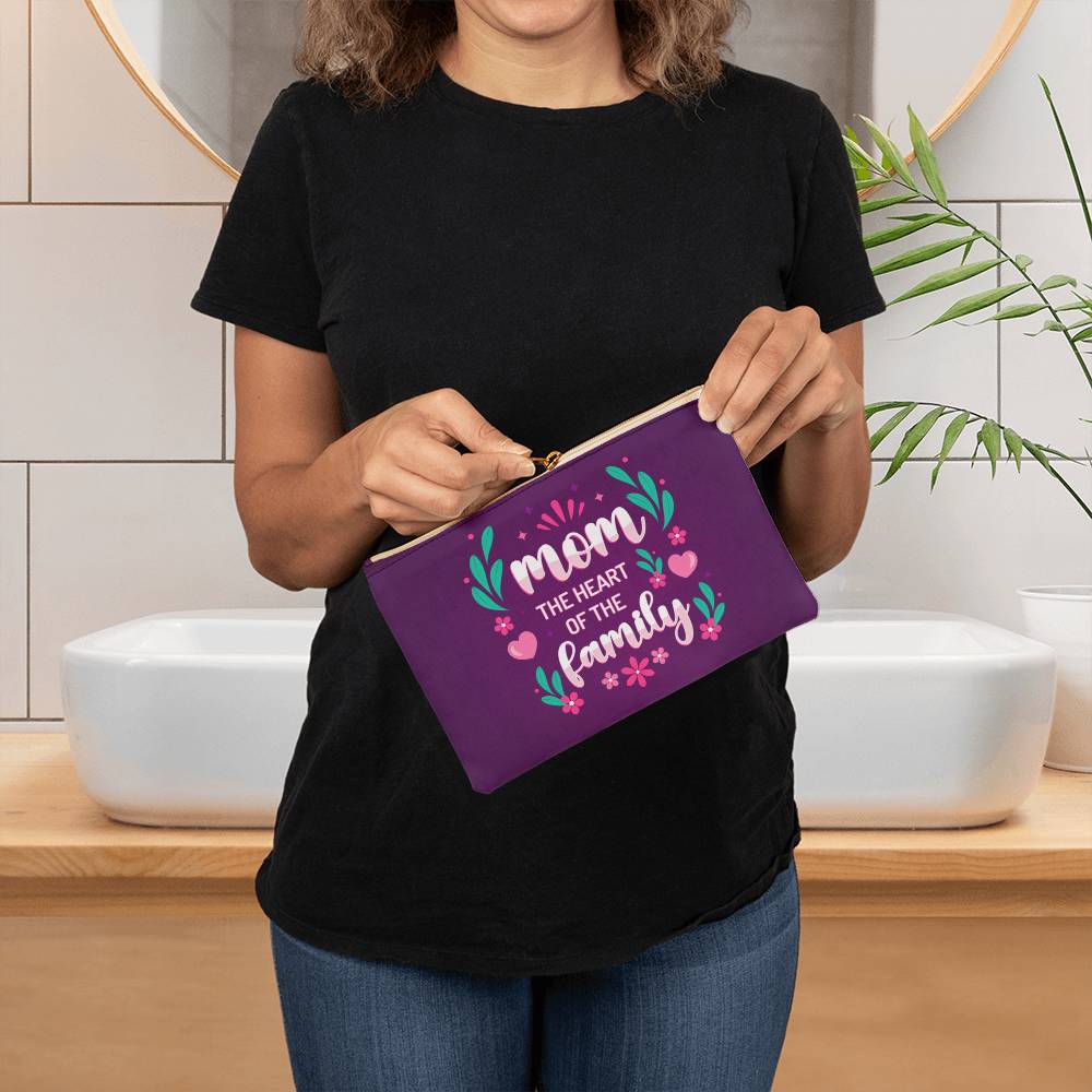 MOM MY HEART and MY LOVE - Small Pouch- Gift for Mothers/Daughters/Sisters.