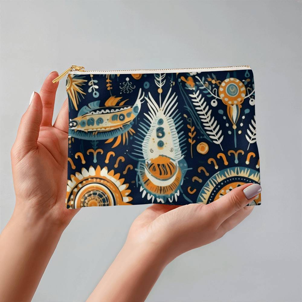 Heritage Harmony Small Zipper Pouch for Wives/Mothers/Sisters/Girlfriends