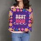 Best MOM Ever Pillow Cover- A Gifts for Mothers/Daughters.