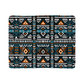Geometric Sherpa Fleece Blanket a Gift for Son/Father/Mother.