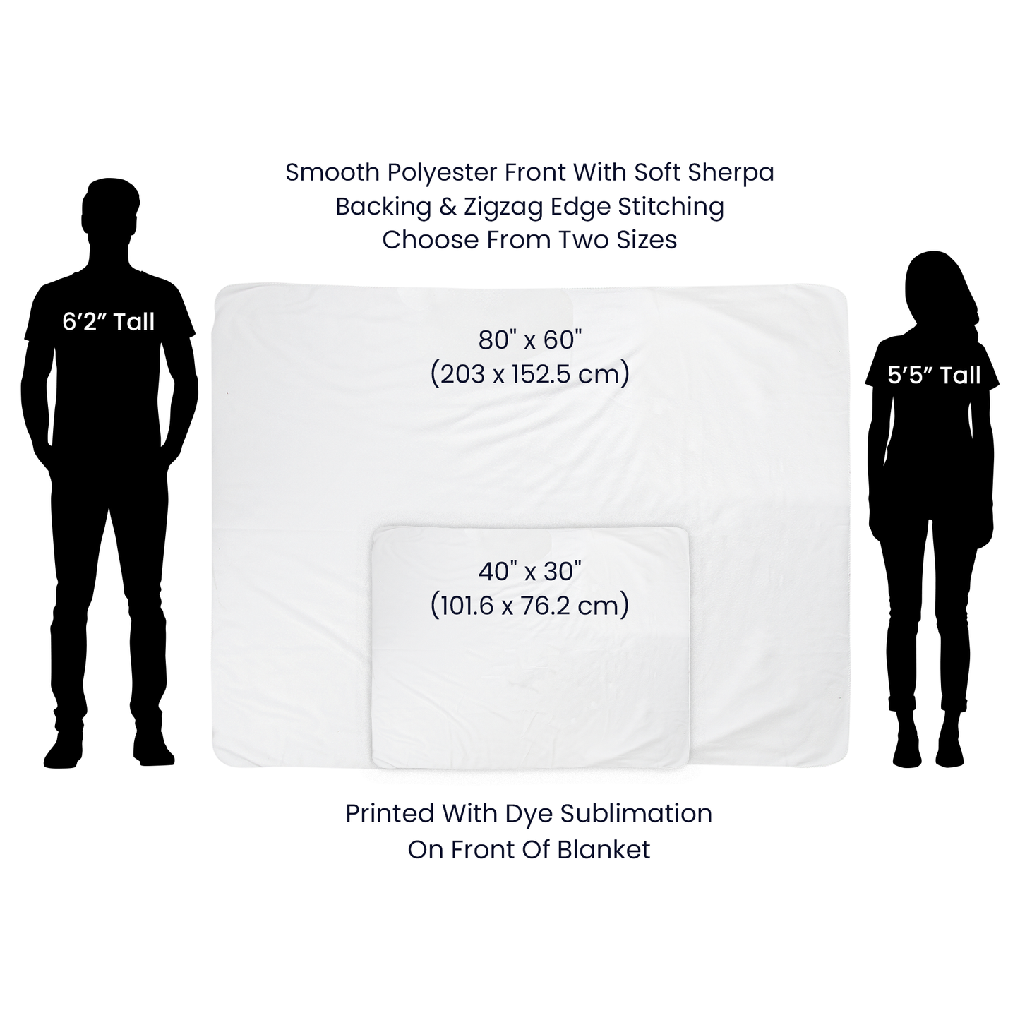 Geometric Sherpa Fleece Blanket a Gift for Son/Father/Mother.