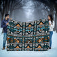 Geometric Sherpa Fleece Blanket a Gift for Son/Father/Mother.