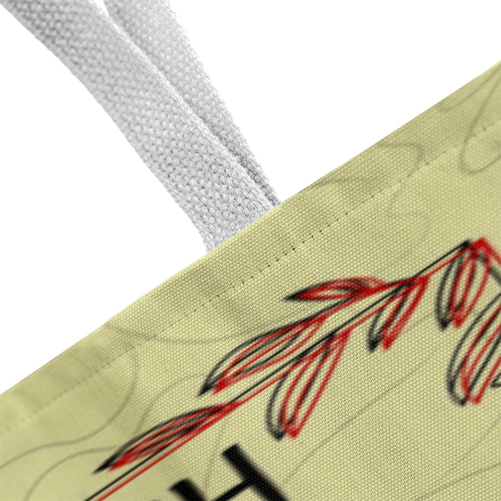 A Number Teacher Classic Yellow Tote Bag- a Gift for Teachers/Fathers/Mothers/Daughters/Sons.