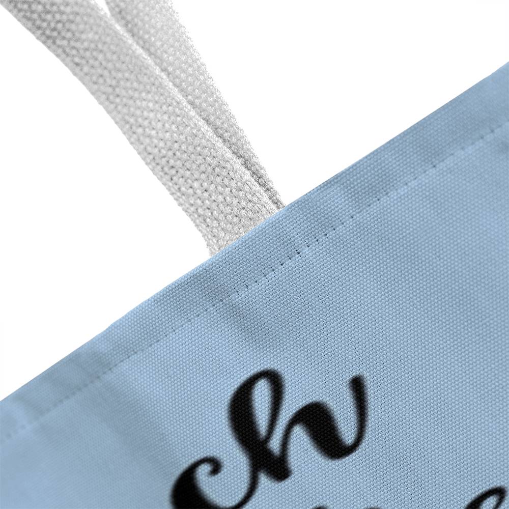 A Classic Teacher Blue Tote Bag- a Gift for Teachers/Fathers/Mothers/Sons/Daughters.