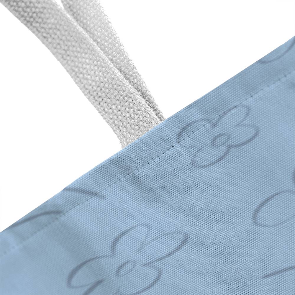 A Great Teacher Classic Blue Tote Bag- a Gift for Teachers/Fathers/Mothers/Sons/Daughters.