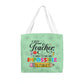 A Great Teacher Classic Blue Tote Bag- a Gift for Teachers/Fathers/Mothers/Sons/Daughters.