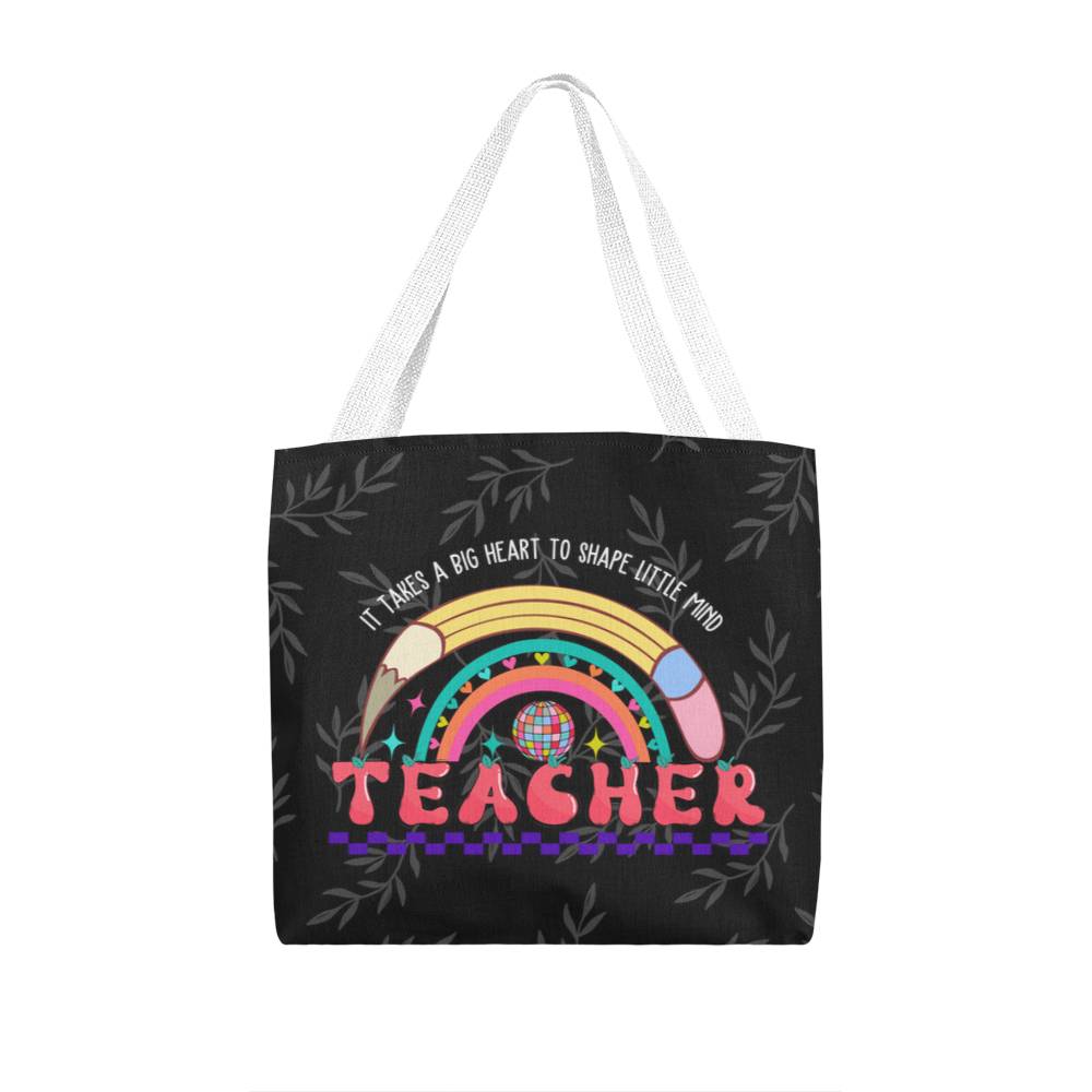 A Classic Teacher Green Tote Bag-  a Gift for Teachers/Fathers/Mothers/Sons/Daughters.