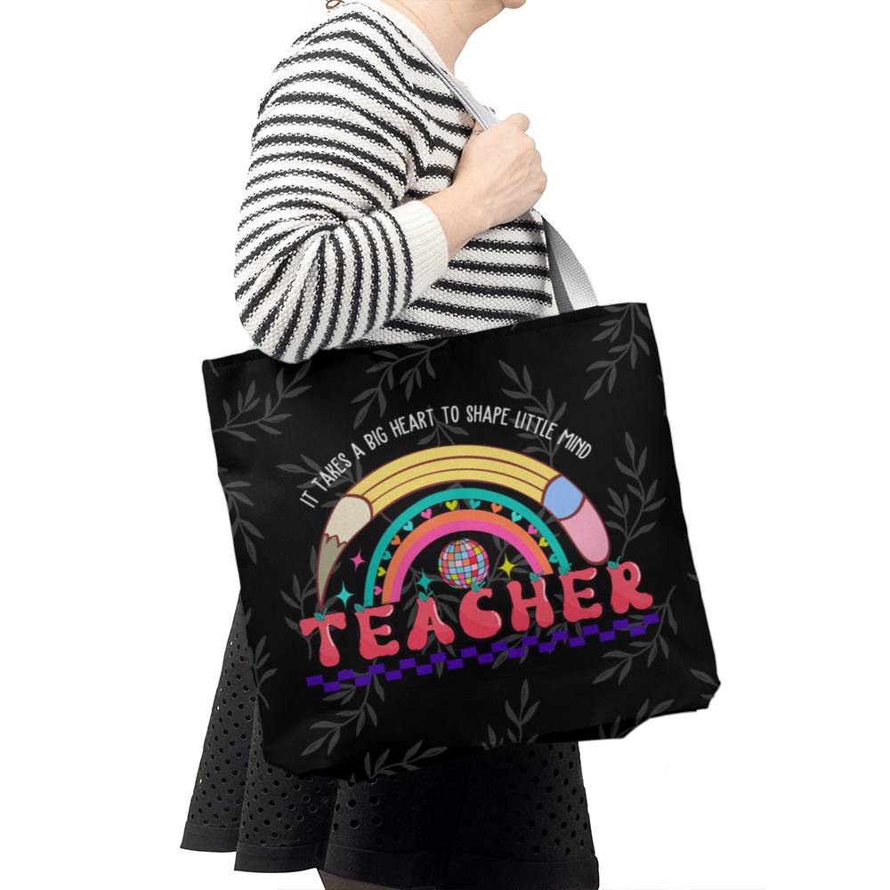 A Classic Teacher Green Tote Bag-  a Gift for Teachers/Fathers/Mothers/Sons/Daughters.