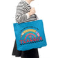 A Classic Teacher Blue Tote Bag- a Gift for Teachers/Fathers/Mothers/Sons/Daughters.