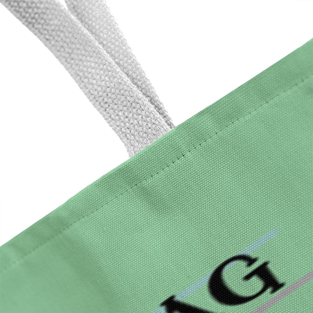 A Classic Teacher Green Tote Bag-  a Gift for Teachers/Fathers/Mothers/Sons/Daughters.