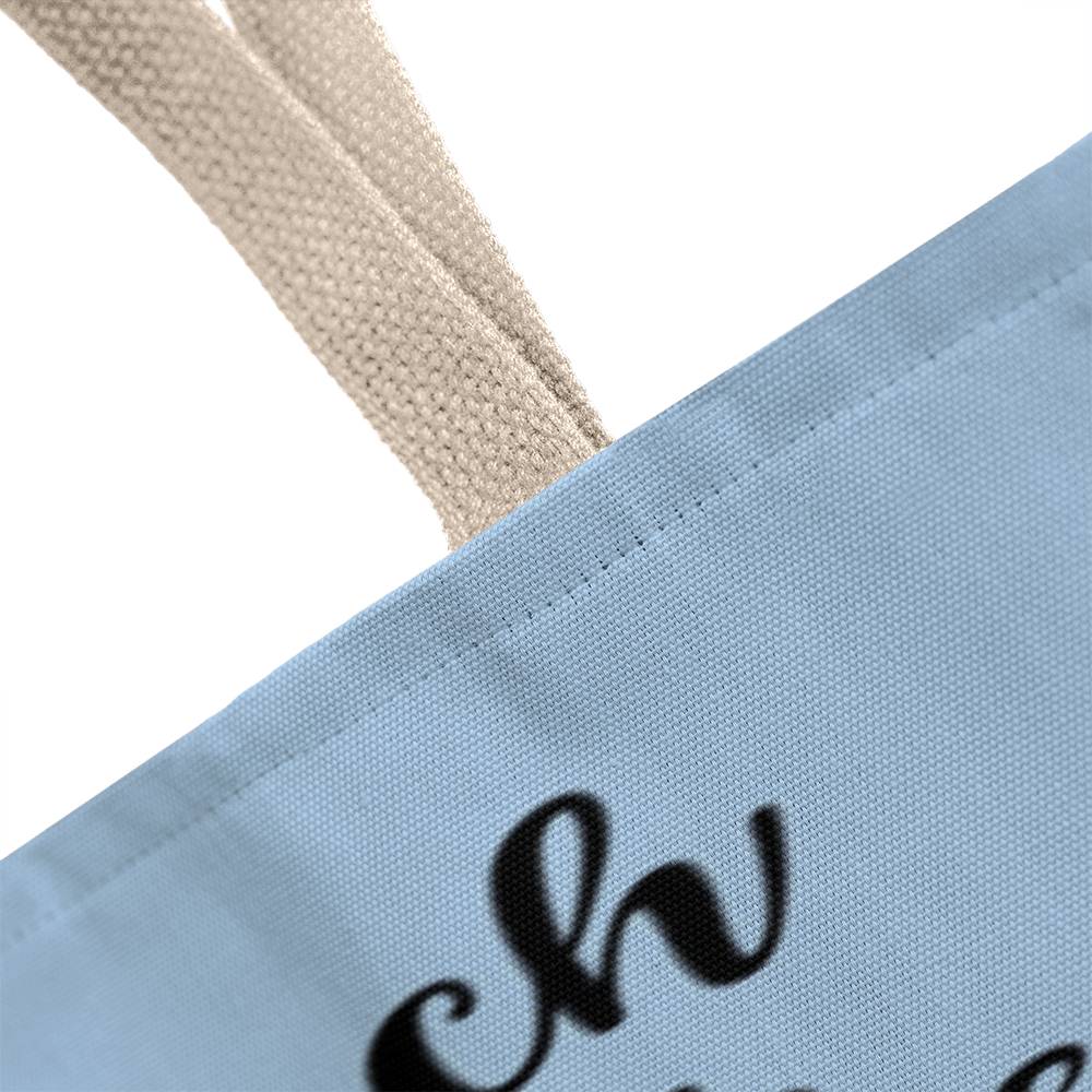 A Classic Teacher Blue Tote Bag- a Gift for Teachers/Fathers/Mothers/Sons/Daughters.