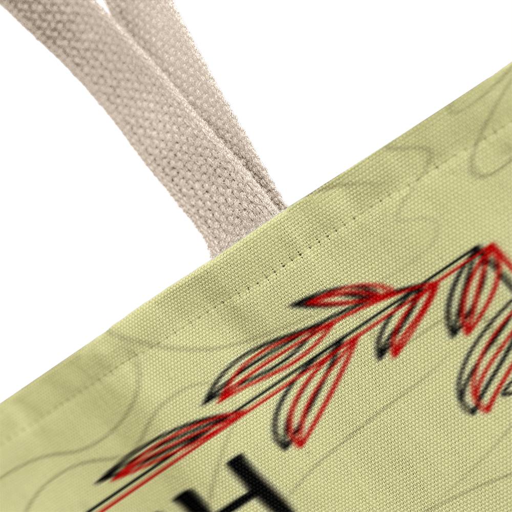 A Number Teacher Classic Yellow Tote Bag- a Gift for Teachers/Fathers/Mothers/Daughters/Sons.