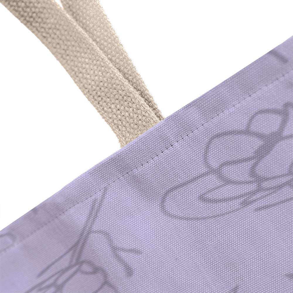 A Great Teacher Classic Blue Tote Bag- a Gift for Teachers/Fathers/Mothers/Sons/Daughters.