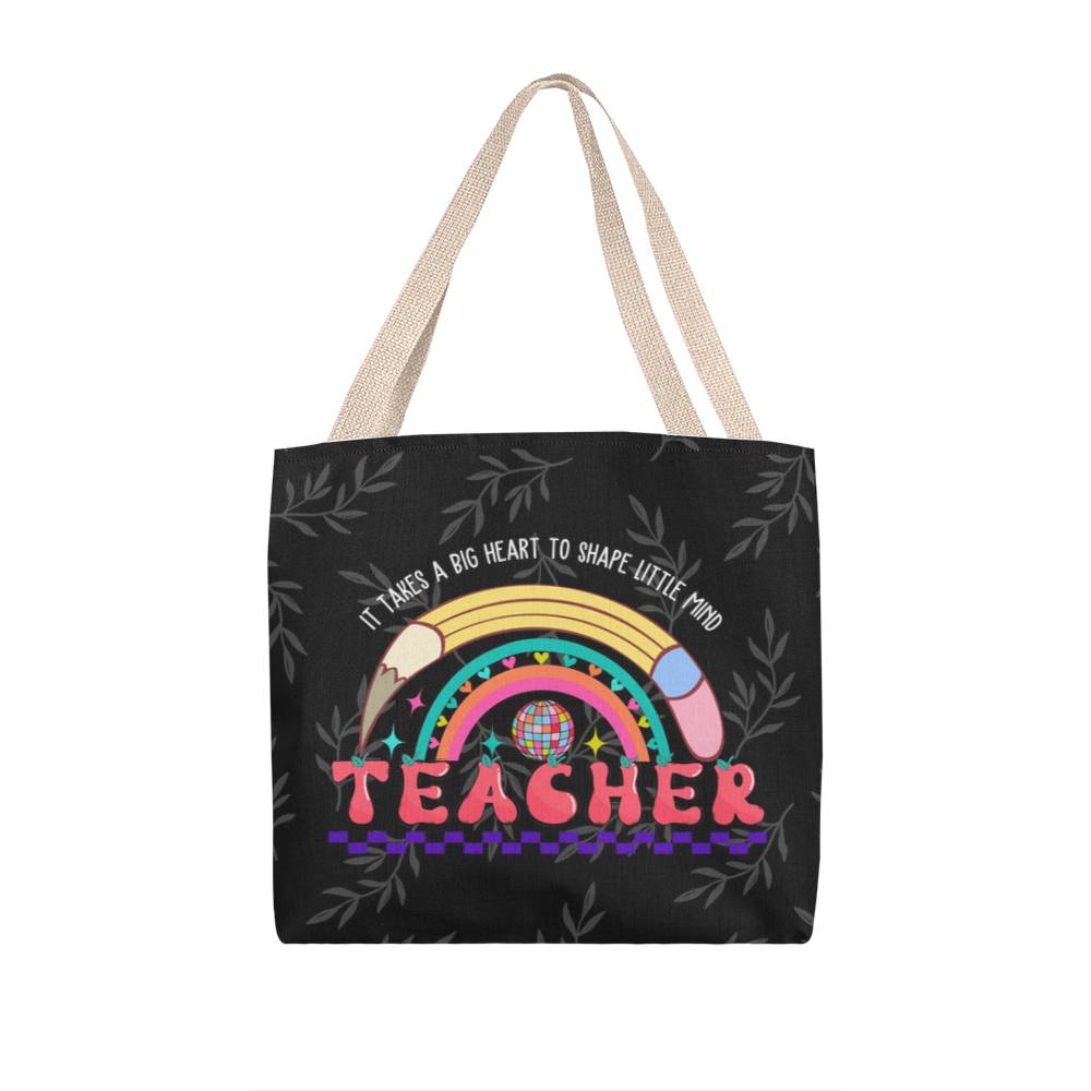 A Classic Teacher Green Tote Bag-  a Gift for Teachers/Fathers/Mothers/Sons/Daughters.