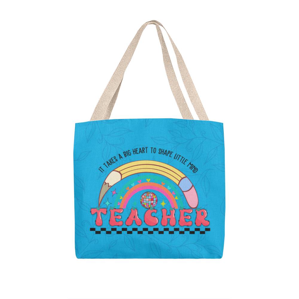 A Classic Teacher Blue Tote Bag- a Gift for Teachers/Fathers/Mothers/Sons/Daughters.