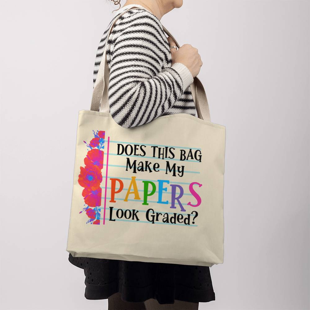 A Classic Teacher Yellow Tote Bag- a Gift for Teachers/Fathers/Mothers/Sons/Daughters.