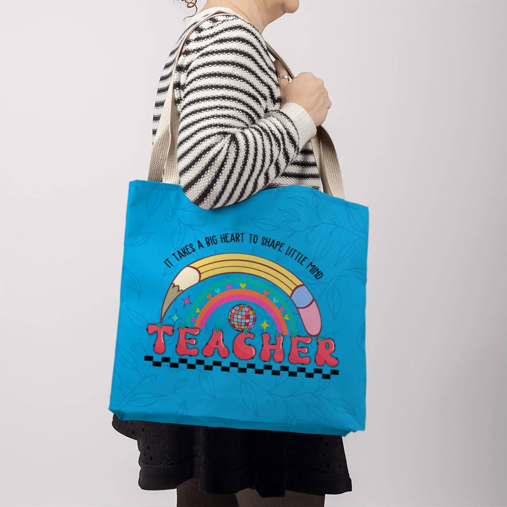 A Classic Teacher Blue Tote Bag- a Gift for Teachers/Fathers/Mothers/Sons/Daughters.