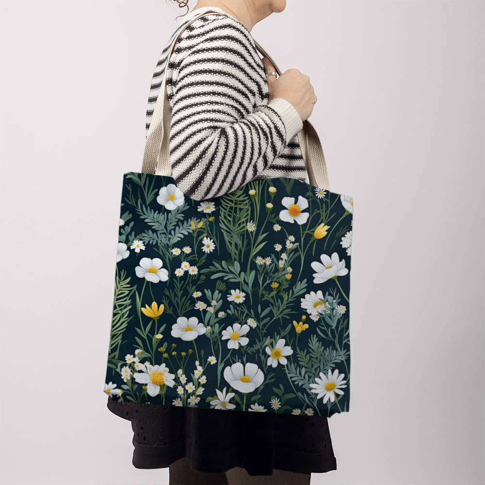 Daisy Delight Classic Tote Bag for Wives/Mothers/Sisters/Girlfriends