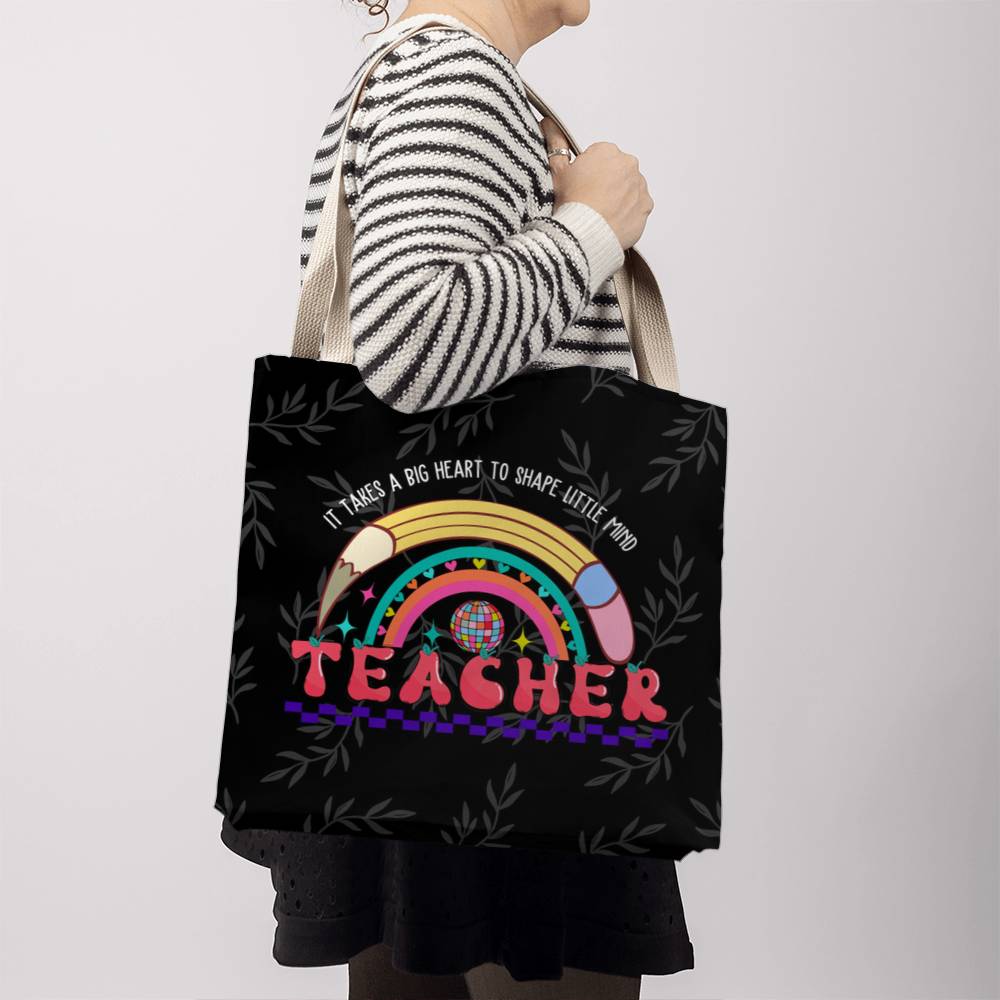 A Classic Teacher Green Tote Bag-  a Gift for Teachers/Fathers/Mothers/Sons/Daughters.