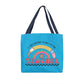 A Classic Teacher Blue Tote Bag- a Gift for Teachers/Fathers/Mothers/Sons/Daughters.