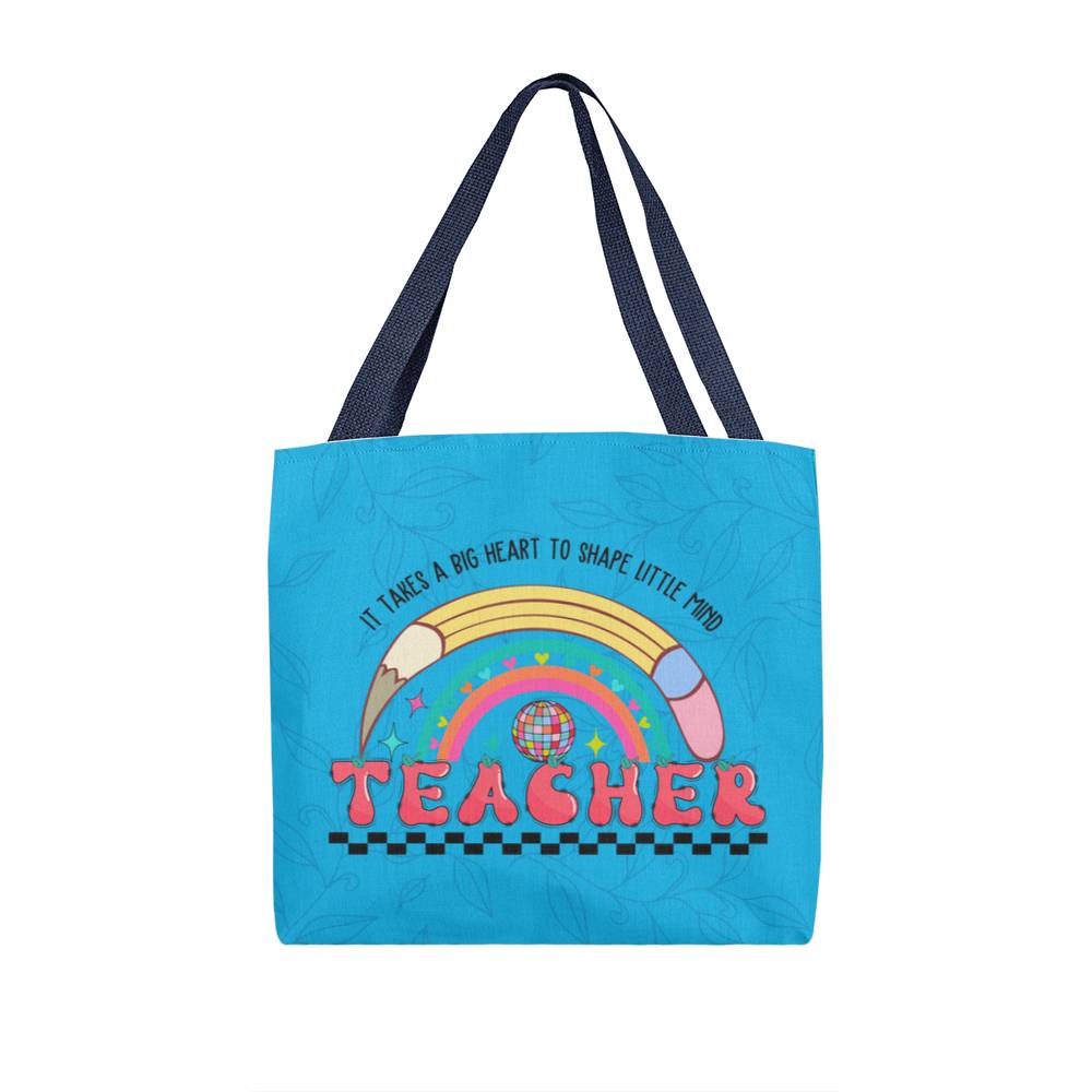 A Classic Teacher Blue Tote Bag- a Gift for Teachers/Fathers/Mothers/Sons/Daughters.