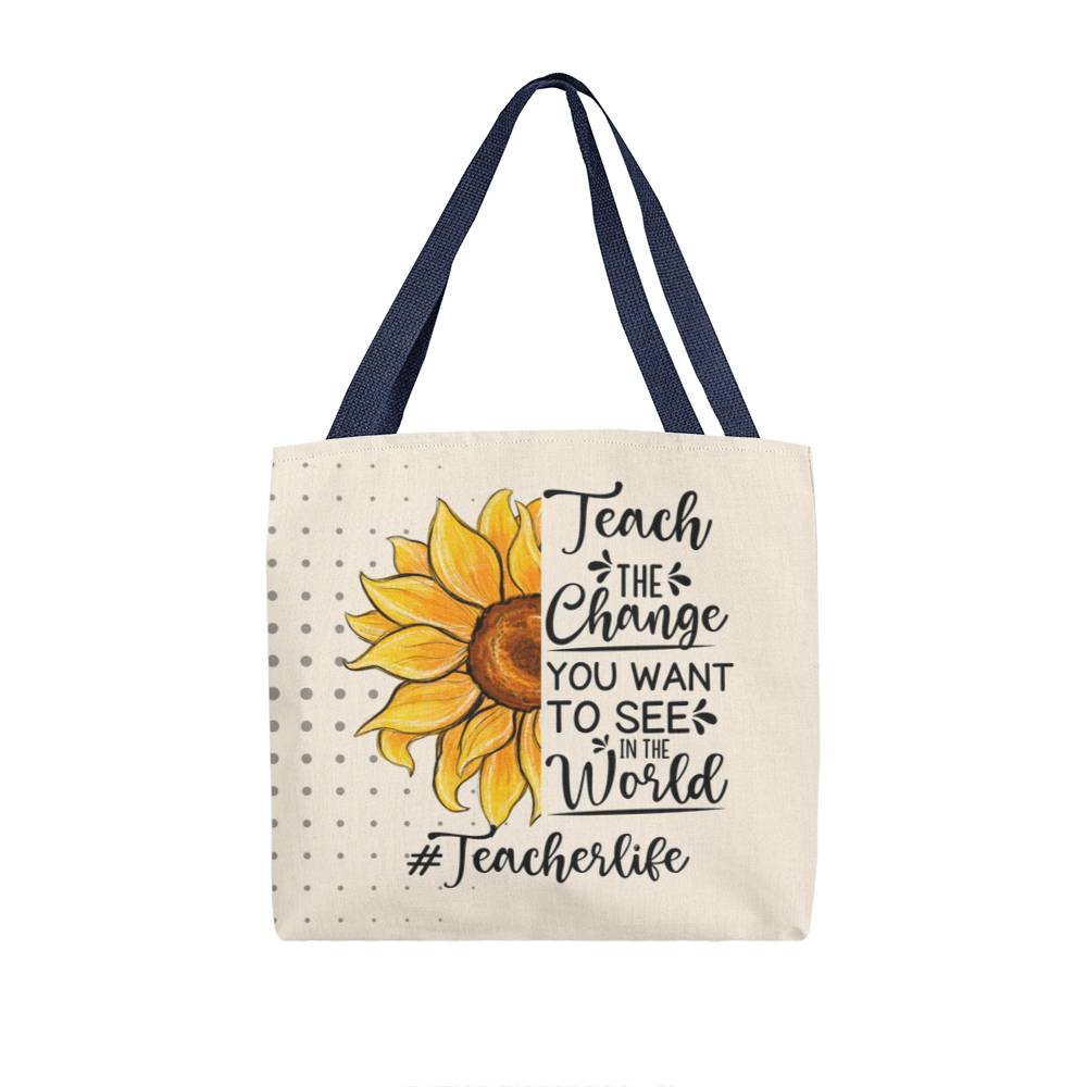 A Classic Teacher Yellow Tote Bag- a Gift for Teachers/Fathers/Mothers/Sons/Daughters.