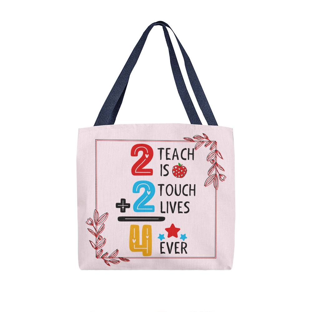 A Number Teacher Classic Pink Tote Bag- a Gift for Teachers/Fathers/Mothers.