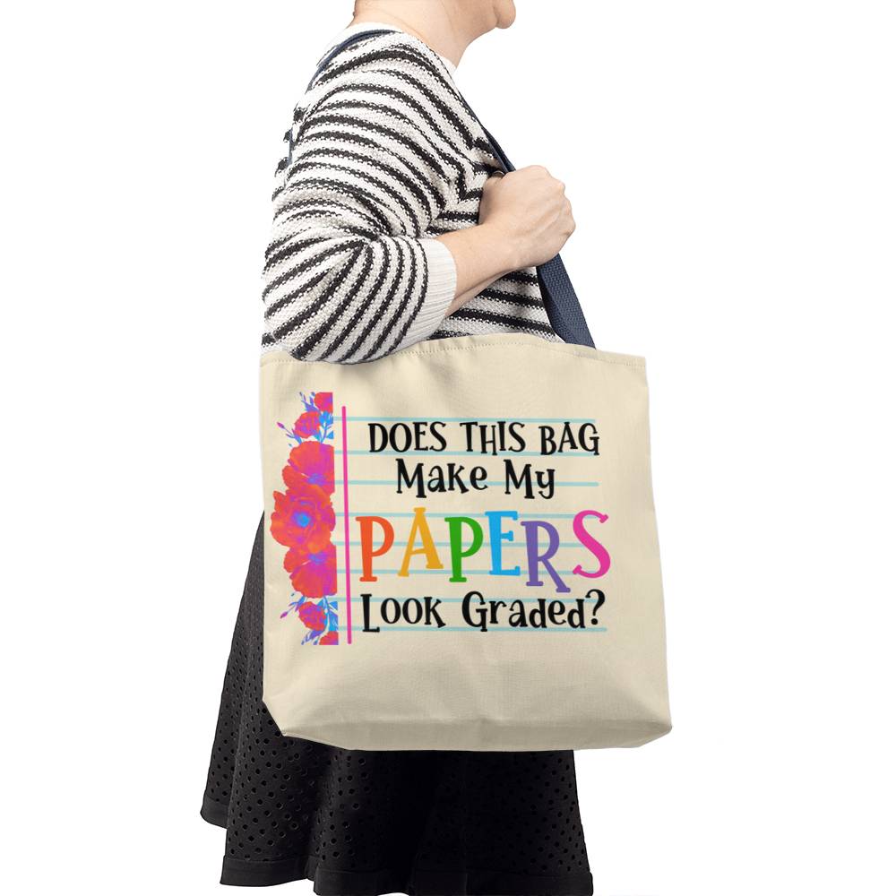 A Classic Teacher Yellow Tote Bag- a Gift for Teachers/Fathers/Mothers/Sons/Daughters.