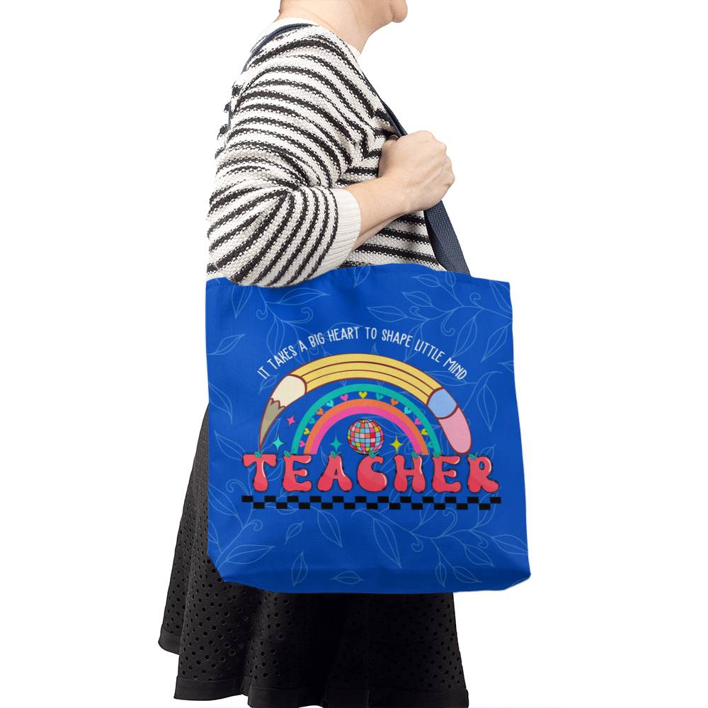 A Classic Teacher Green Tote Bag-  a Gift for Teachers/Fathers/Mothers/Sons/Daughters.