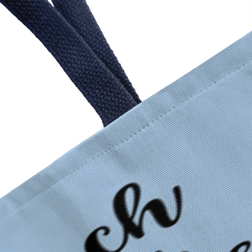 A Classic Teacher Blue Tote Bag- a Gift for Teachers/Fathers/Mothers/Sons/Daughters.