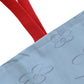A Great Teacher Classic Blue Tote Bag- a Gift for Teachers/Fathers/Mothers/Sons/Daughters.