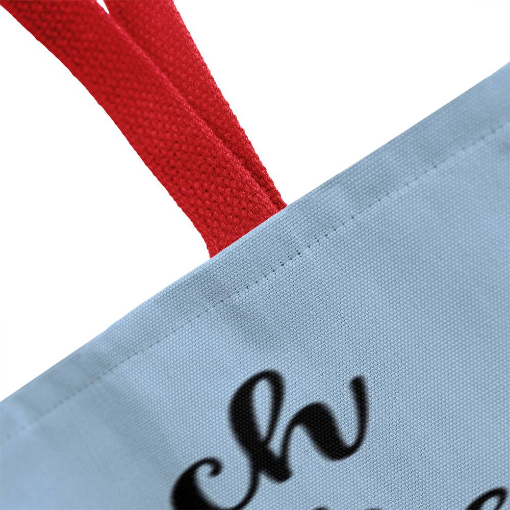 A Classic Teacher Blue Tote Bag- a Gift for Teachers/Fathers/Mothers/Sons/Daughters.