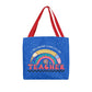 A Classic Teacher Green Tote Bag-  a Gift for Teachers/Fathers/Mothers/Sons/Daughters.
