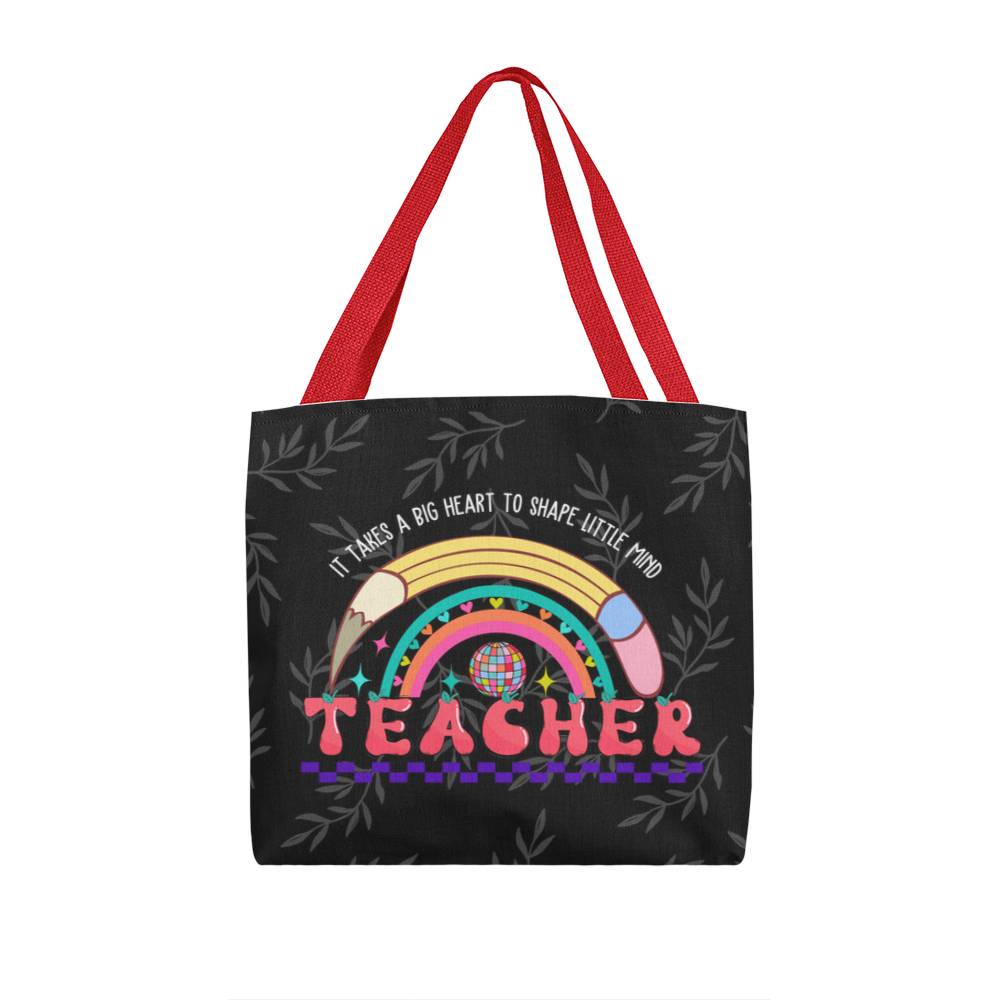 A Classic Teacher Green Tote Bag-  a Gift for Teachers/Fathers/Mothers/Sons/Daughters.