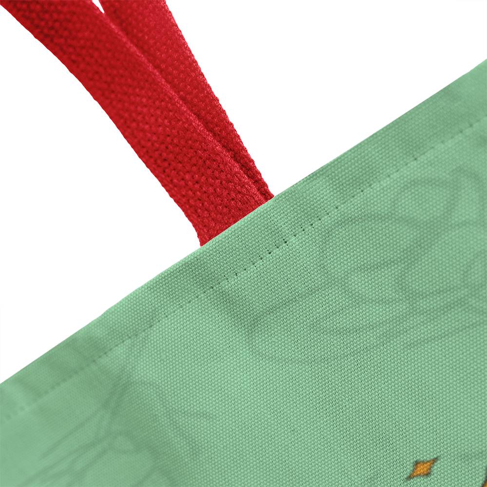 A Classic Teacher Green Tote Bag- a Gift for Teachers/Fathers/Mothers/Sons/Daughters.