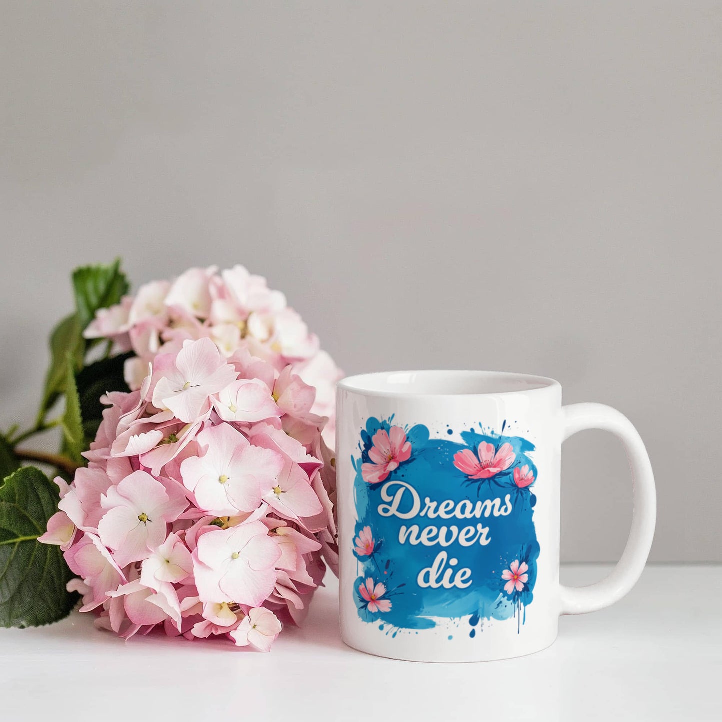 Dreams Never Die Ceramic Mug for Fathers/Mothers/Sons/Daughters
