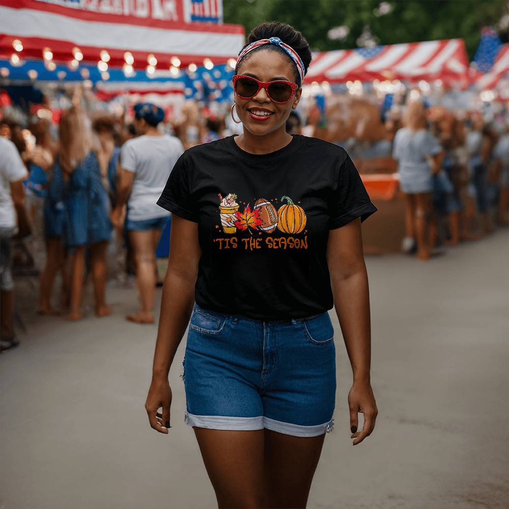 Fall Frenzy Bella Canvas 3001 Jersey Tee- a Gift for Mothers/Fathers/Daughters.