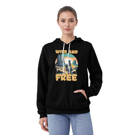 Wild and Free Western Unisex Hoodie for Fathers/Mothers/Sons/Daughters