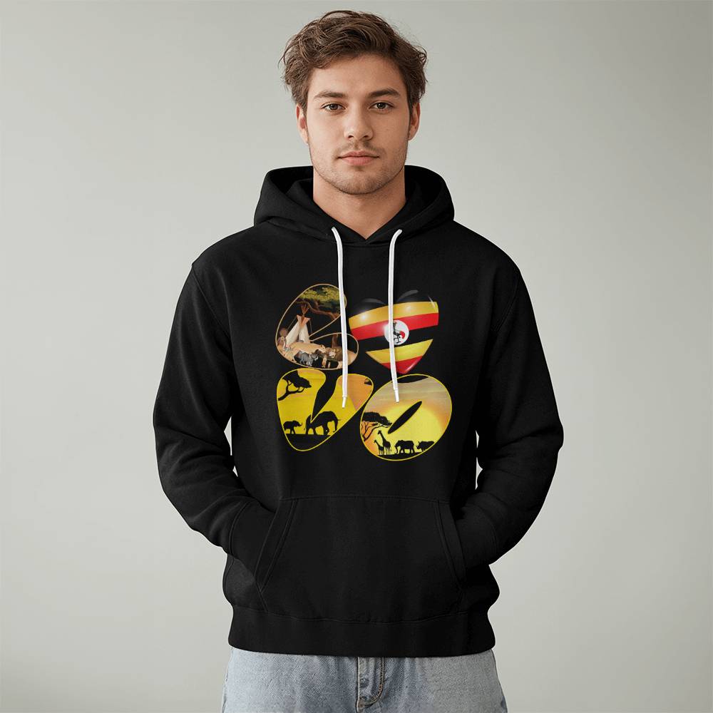 LOVE Bella Canvas Unisex Hoodie for Mothers/Fathers/Sisters/Brothers/Sons/Daughters