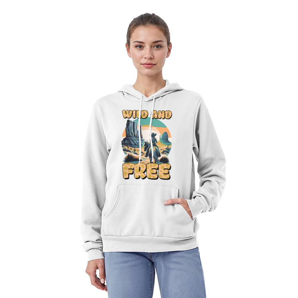 Wild and Free Western Unisex Hoodie for Fathers/Mothers/Sons/Daughters