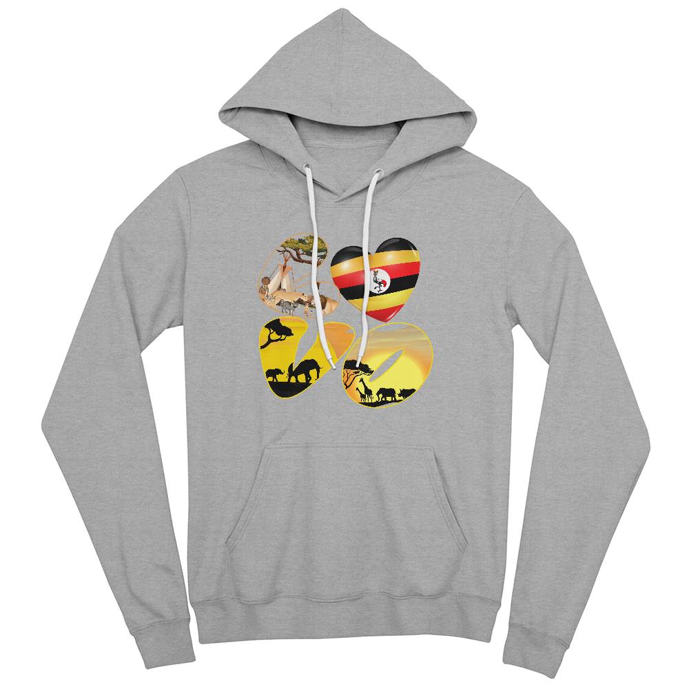 LOVE Bella Canvas Unisex Hoodie for Mothers/Fathers/Sisters/Brothers/Sons/Daughters