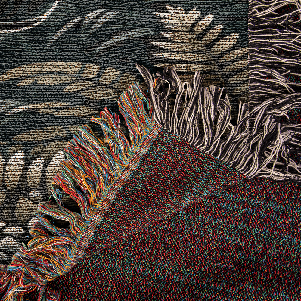 Zebra Illustration Heirloom Woven Blanket - Gift for Mothers/Fathers/Sons