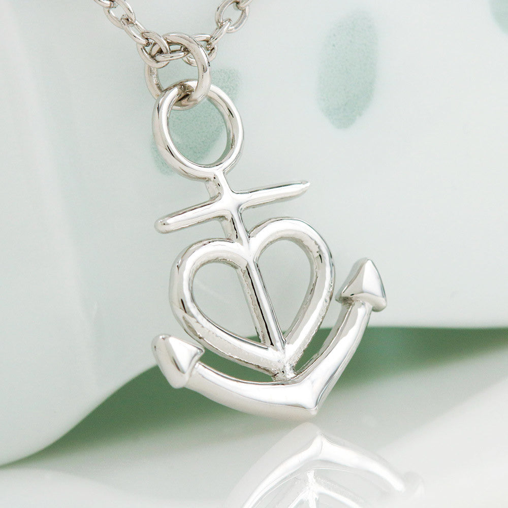 Anchor Pendant Necklace, a Perfect Gift for Mother's Day/Birthdays.