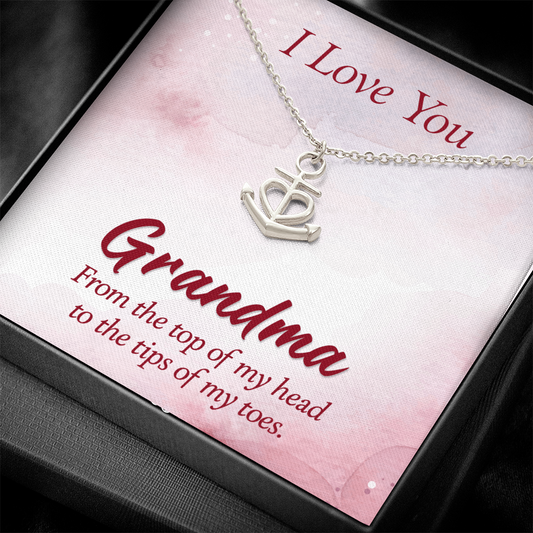 Anchor Pendant Necklace, a Perfect Gift for Mother's Day/Birthdays.