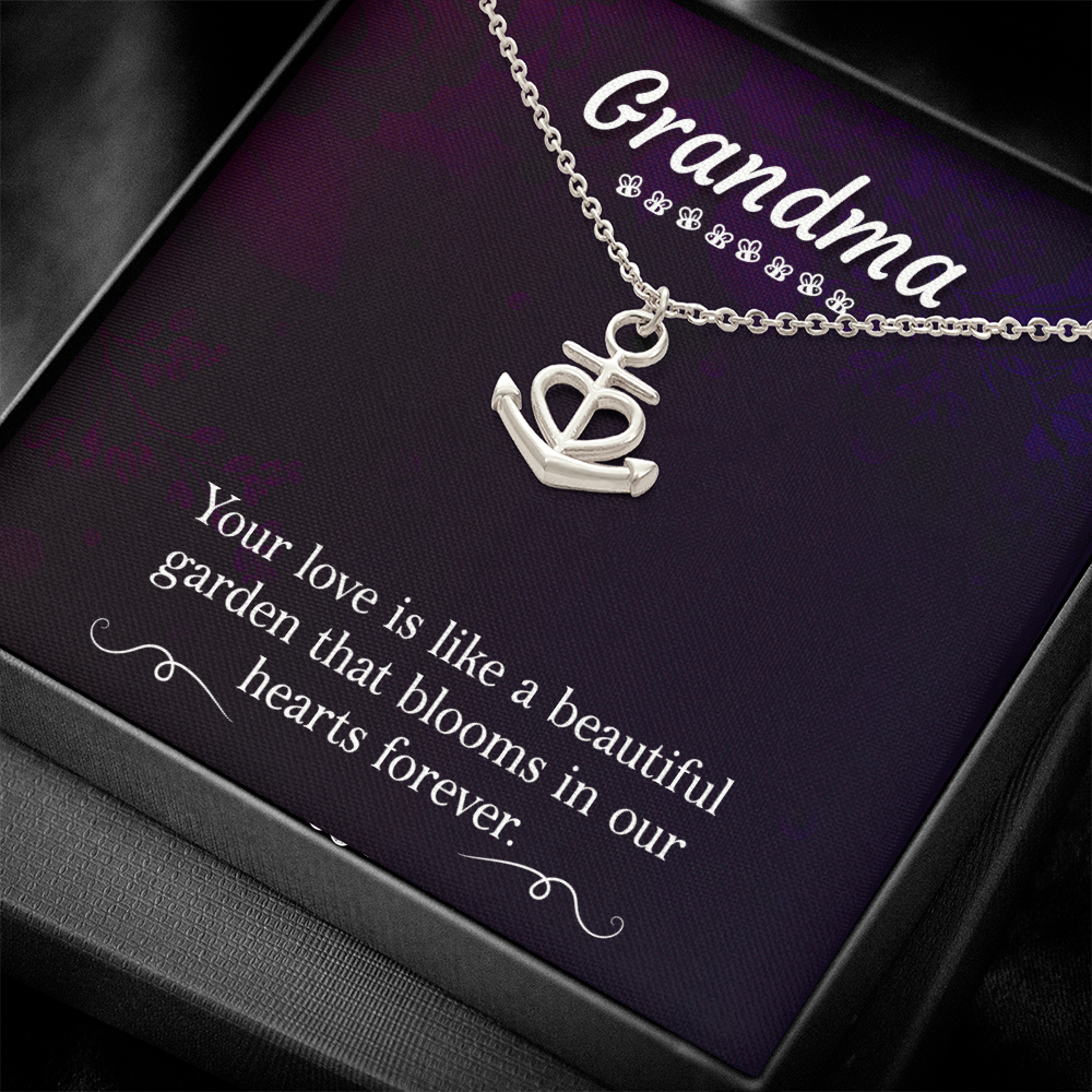 Anchor Pendant Necklace, a Perfect Gift for Mother's Day/Birthdays.