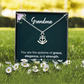 Anchor Pendant Necklace - a Gift for Grandmother, Moms, Daughters.